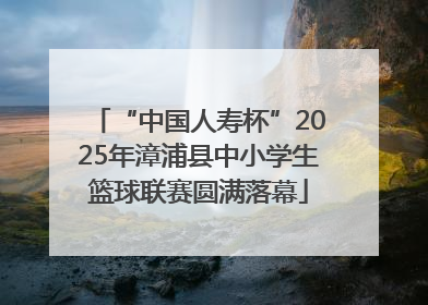 “中国人寿杯”2025年漳浦县中小学生篮球联赛圆满落幕