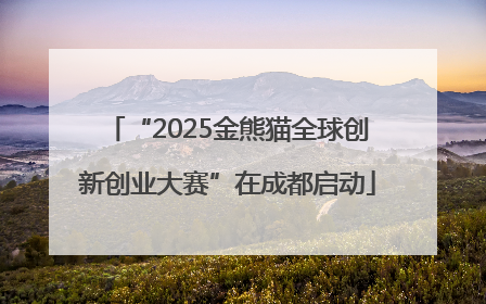 “2025金熊猫全球创新创业大赛”在成都启动