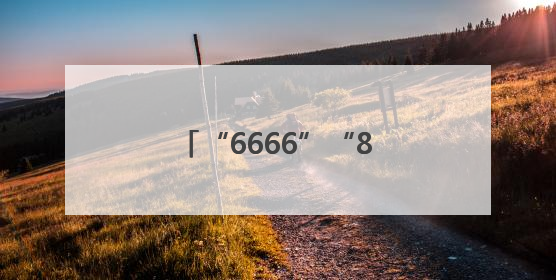 “6666”“888999”手机靓号再登法拍平台