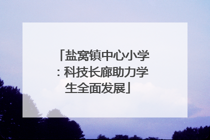 盐窝镇中心小学：科技长廊助力学生全面发展