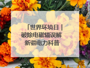 世界环境日｜破除电磁辐误解 新疆电力科普让居民安心