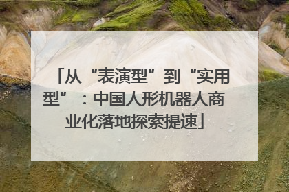 从“表演型”到“实用型”：中国人形机器人商业化落地探索提速