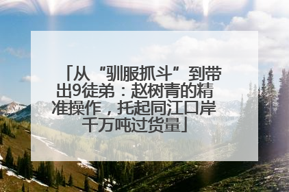 从“驯服抓斗”到带出9徒弟：赵树青的精准操作，托起同江口岸千万吨过货量