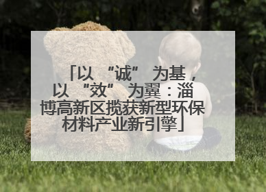以 “诚” 为基，以 “效” 为翼：淄博高新区揽获新型环保材料产业新引擎