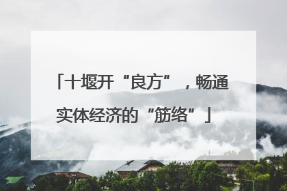 十堰开“良方”，畅通实体经济的“筋络”
