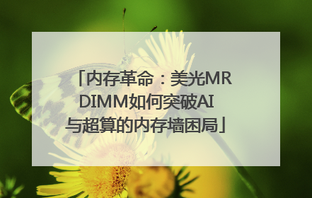 内存革命：美光MRDIMM如何突破AI与超算的内存墙困局