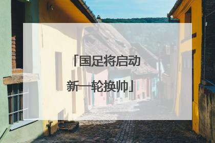 国足将启动新一轮换帅
