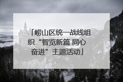 崂山区统一战线组织“智览新篇 同心奋进”主题活动