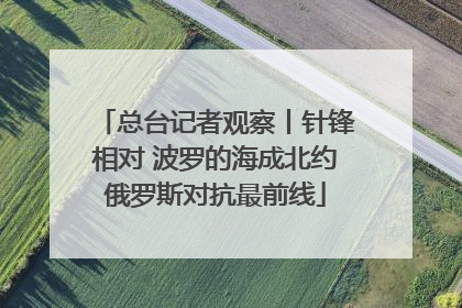 总台记者观察丨针锋相对 波罗的海成北约俄罗斯对抗最前线