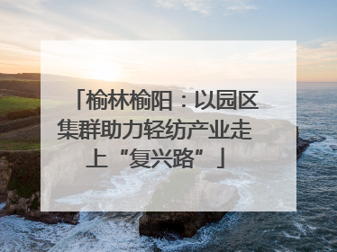 榆林榆阳：以园区集群助力轻纺产业走上“复兴路”