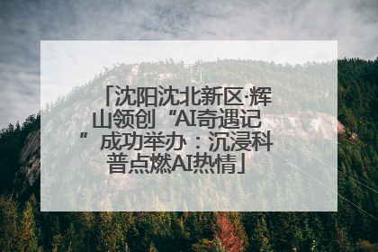 沈阳沈北新区·辉山领创“AI奇遇记”成功举办：沉浸科普点燃AI热情