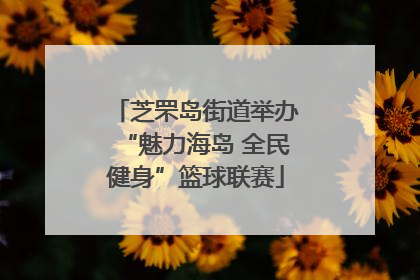 芝罘岛街道举办“魅力海岛 全民健身”篮球联赛
