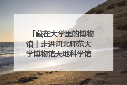 藏在大学里的博物馆｜走进河北师范大学博物馆天地科学馆：在校园里赴一场“宇宙之约”
