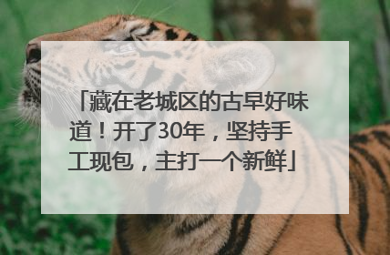 藏在老城区的古早好味道！开了30年，坚持手工现包，主打一个新鲜