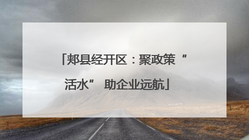 郏县经开区：聚政策“活水” 助企业远航