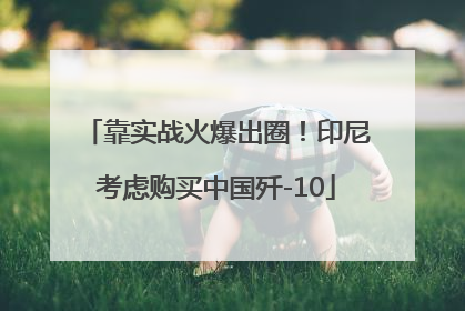 靠实战火爆出圈！印尼考虑购买中国歼-10