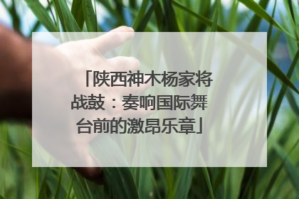 陕西神木杨家将战鼓：奏响国际舞台前的激昂乐章