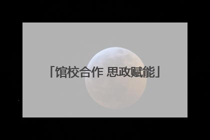馆校合作 思政赋能